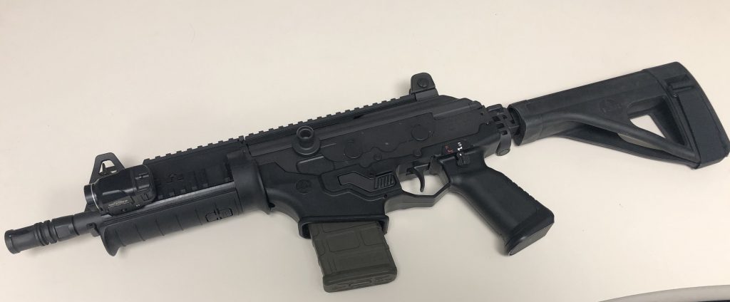 Minimalist defensive carbine with a light Galil ACE